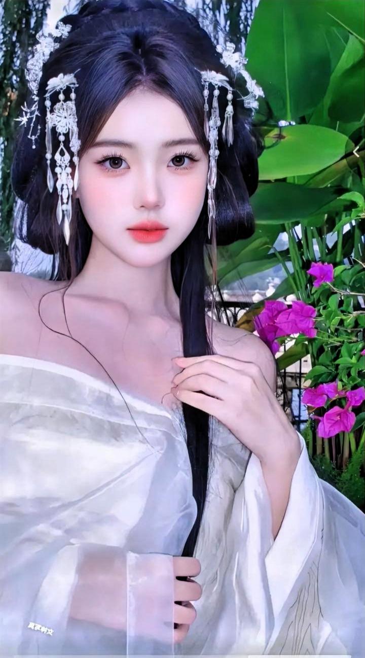 残阳浸雾舟横苇岸
圆月出云山亮荷塘