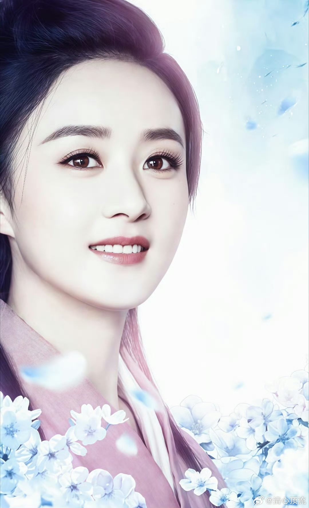 赵丽颖我少女时代的女英雄 从赵丽颖身上学到好多，她用实际行动证明女性可以无惧岁月