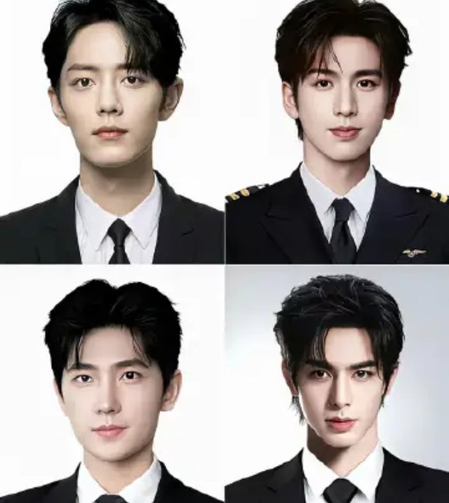 就这个内娱四帅，你最喜欢哪个？肖战 张凌赫 杨洋 宋威龙 