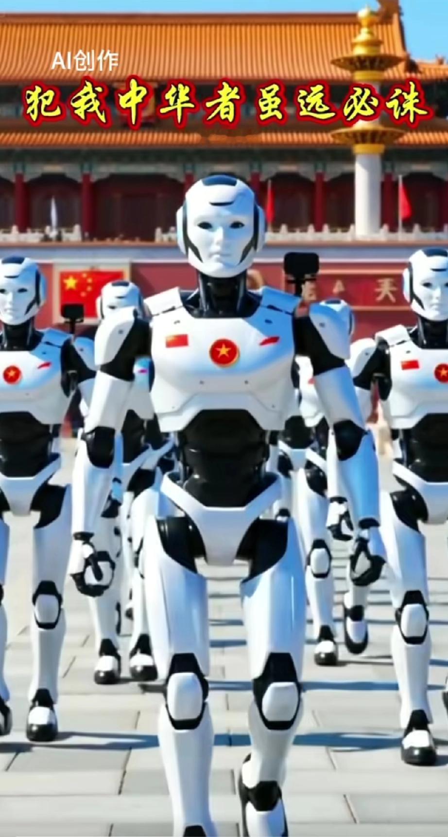 这阵式己经不远了！
看完今年春晚的那一系列动作，不需要等到2049年，理论上20