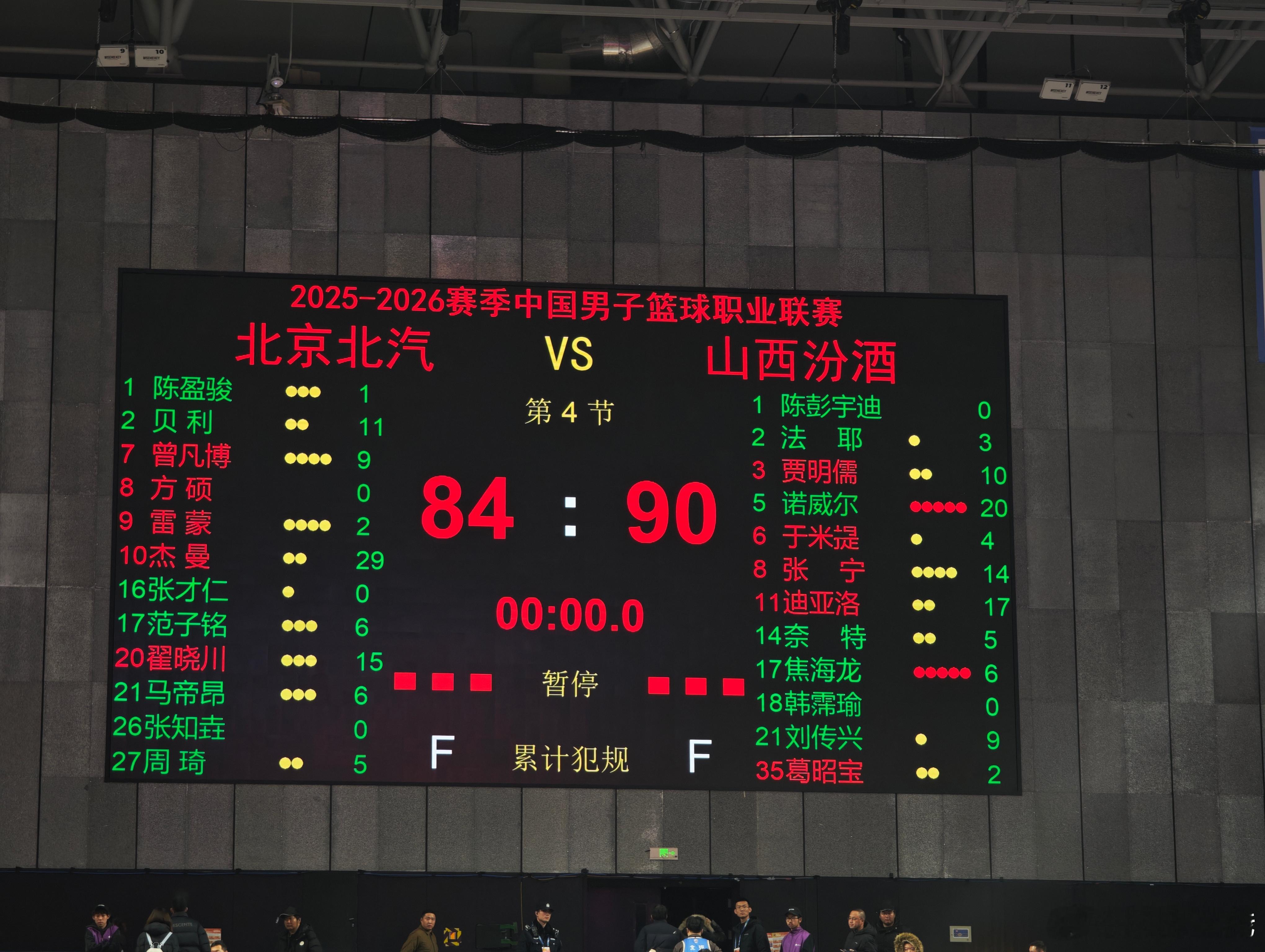 面对山西这场比赛，北京队只打了两节好球。第一节，北京队凭借双小外抢到了开局，但第