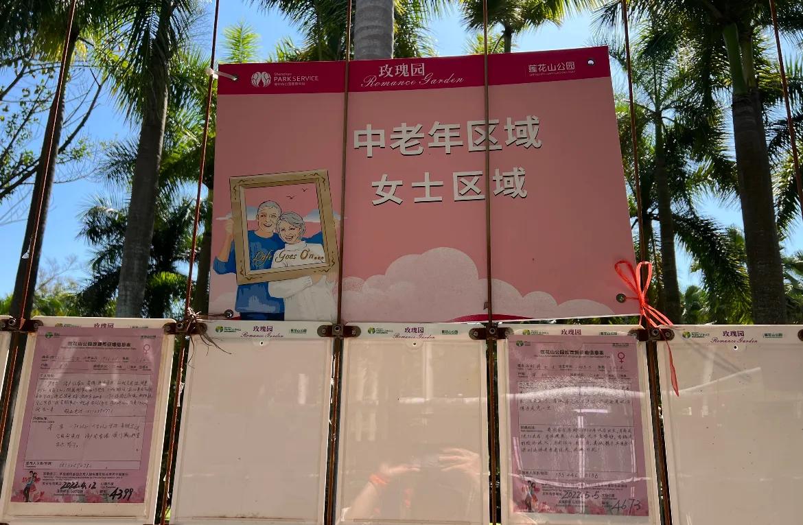 深圳的生活工作压力大，导致很多大龄单身男女还没有对象，建议可以去莲花山公园的相亲