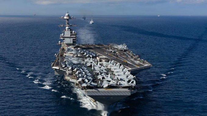 【美方第二艘航空母舰据称被派往中东】12日，据美国方面消息，美方已下令向中东派遣