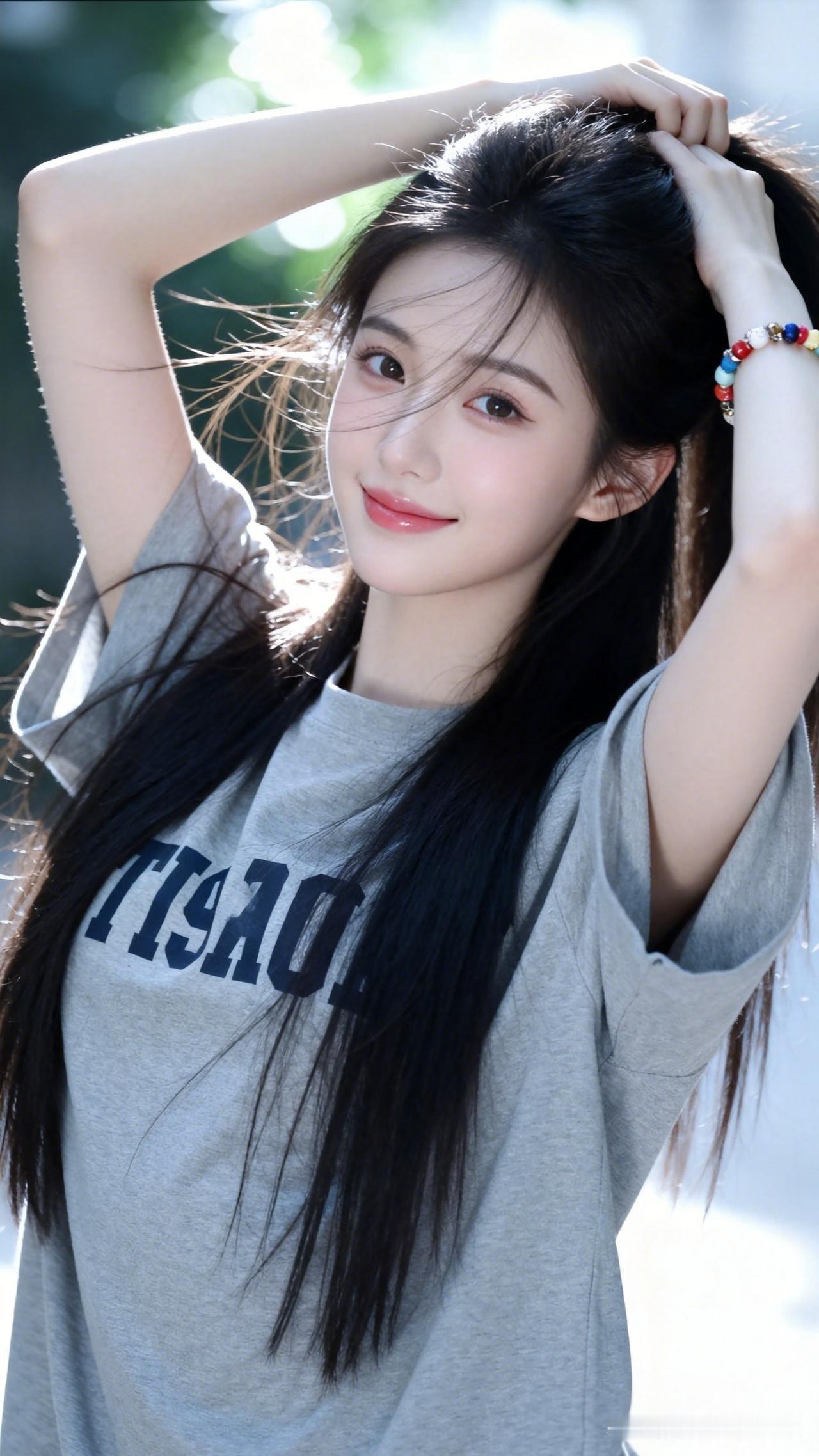 元气少女，夏日清新穿搭，活力满满！🌞👗💖