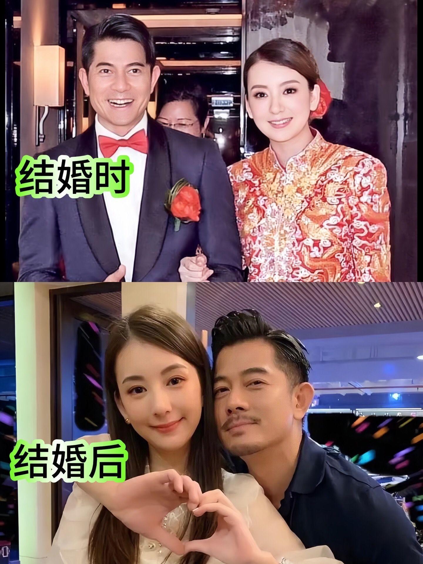 结婚前VC结婚后看得出天王是真的好爱她 ​​​