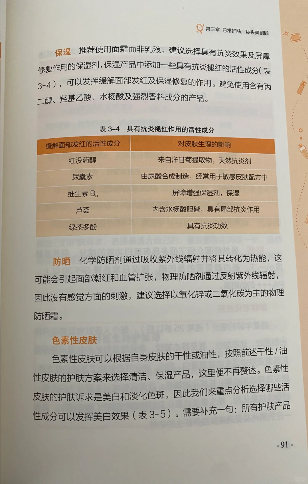 保湿 防晒