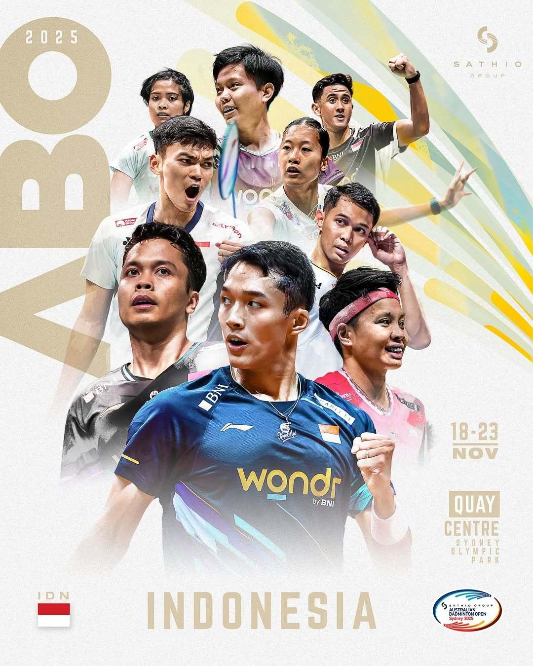 澳公海报：印尼队🇮🇩、日本队🇯🇵 ​​​