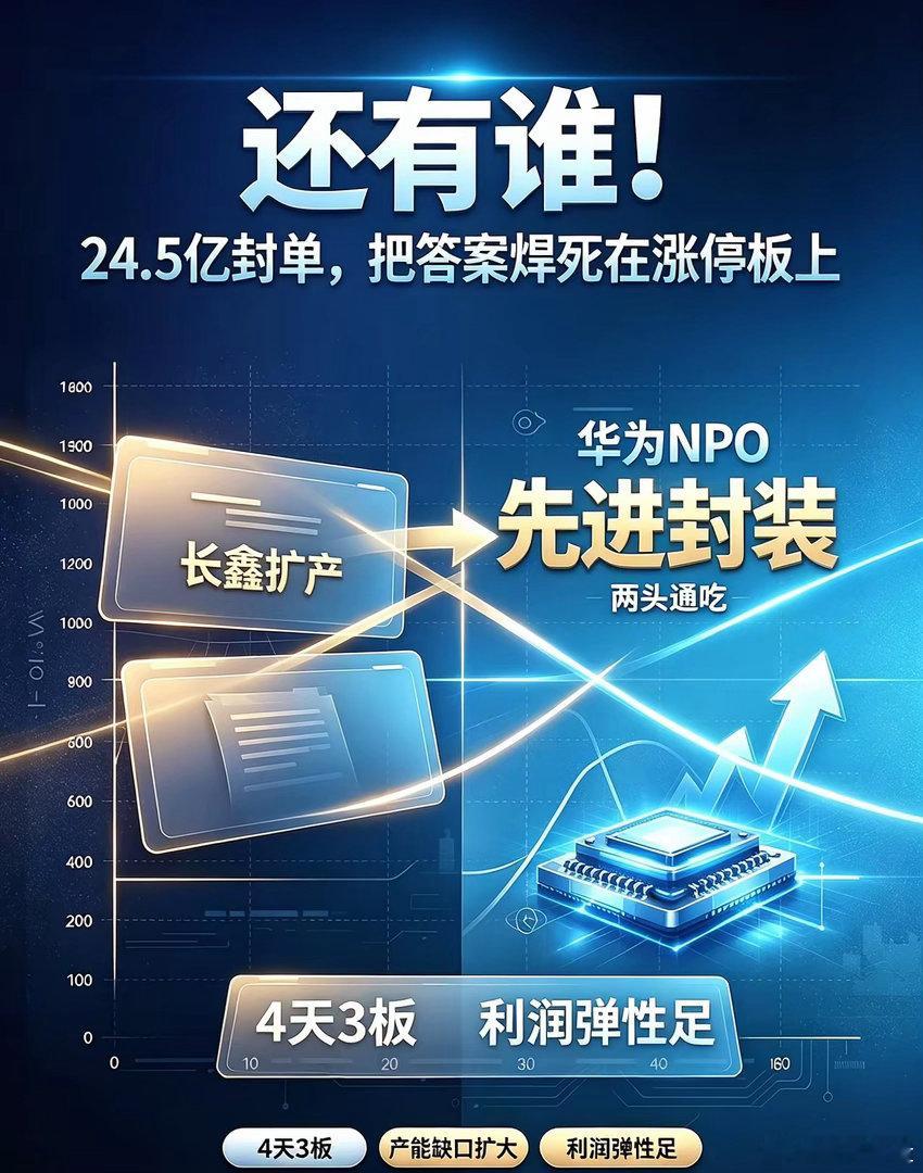 还有谁！华天科技4天3板，24.5亿封单焊死在涨停板上。全场都在说疯了，但真正疯