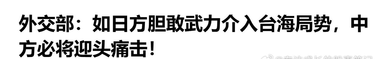 日本胆敢武力介入，我们迎头痛击是有国际法理依据的。
根据联合国宪章和波茨坦公告，