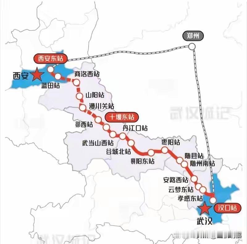 西十高铁“通车迷局”：2.5小时到武汉很燃，商洛郧西人却愁“怎么到站”？
西十高