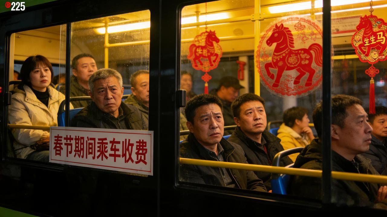 去年春节的七天长假，我们这个小城破天荒地推出了一项暖心政策——公交车全部免费乘坐