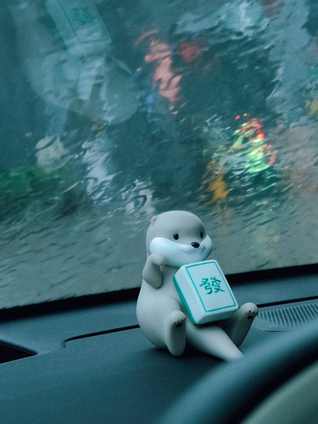 难道这就是下雨天的氛围感吗！ 