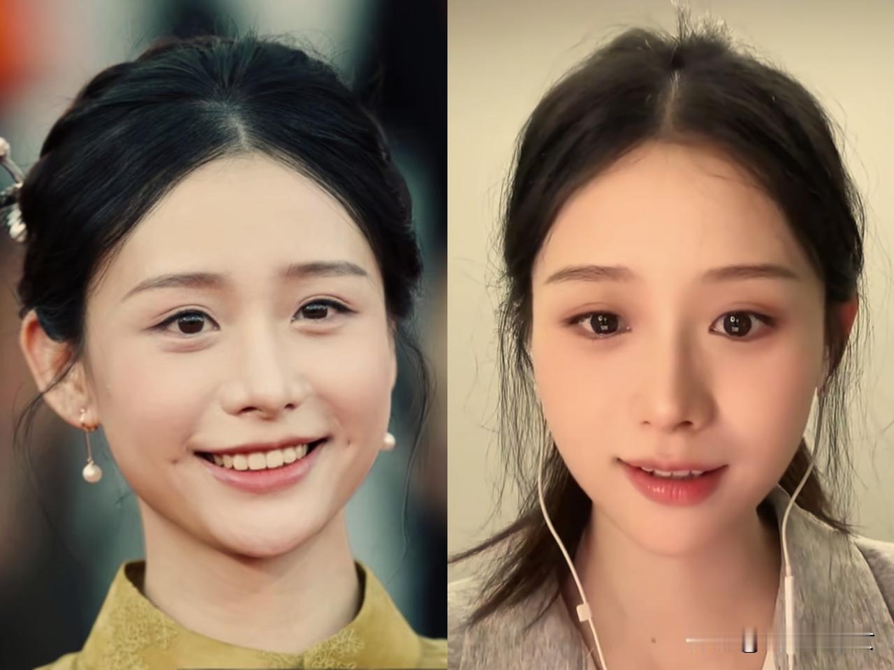 面相是不会骗人的！
我给奶奶看了王晓慧威尼斯红毯的生图，
她第一句话就说：找孙媳