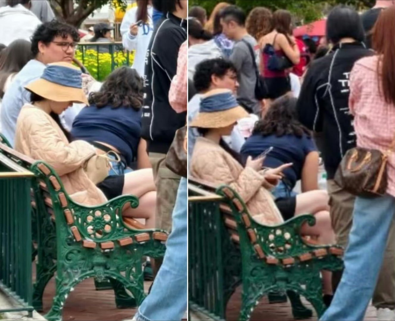 Disney真人公主又回好莱坞了，刘亦菲拍摄宝格丽全新高珠广告空余来玩了，谁知道