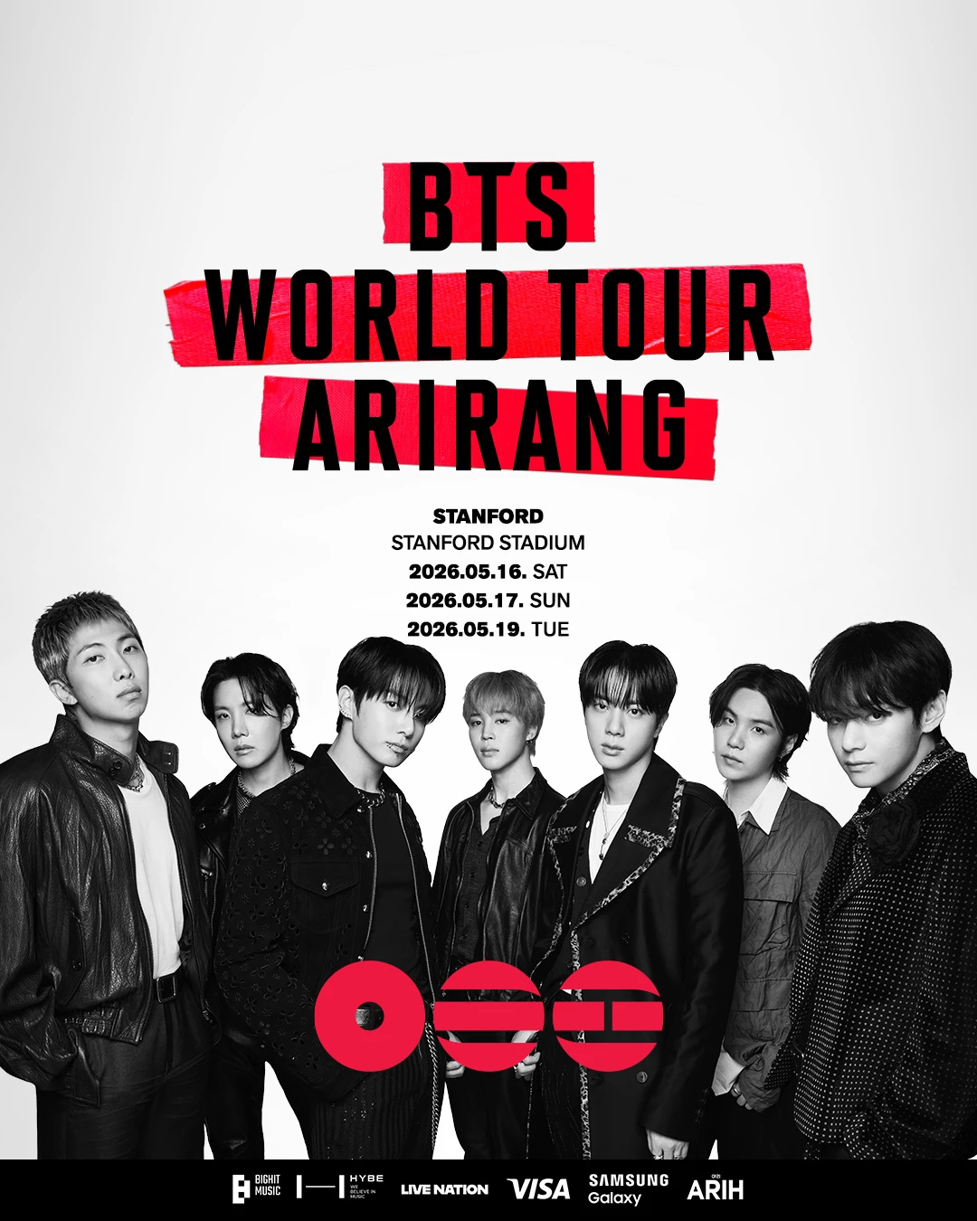 BTS巡回演唱会《ARIRANG》票房更新🇺🇸美国拉斯维加斯Allegian