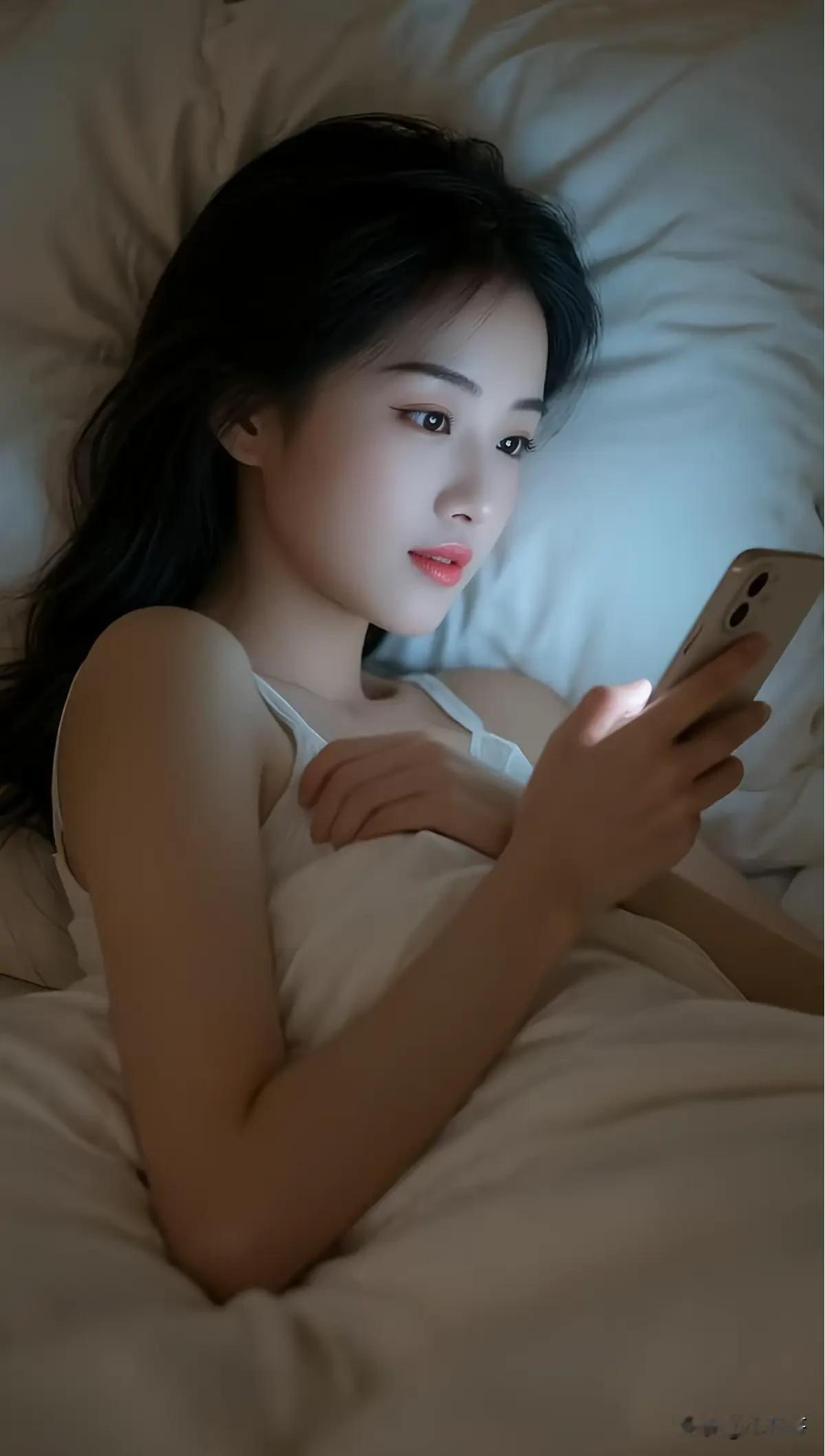 月华如练，静卧思悠。