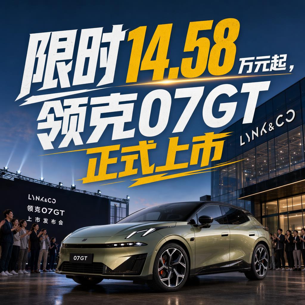 很多人以为14万级别的插混车，只能在通勤和买菜之间做选择。
领克07GT用一份配