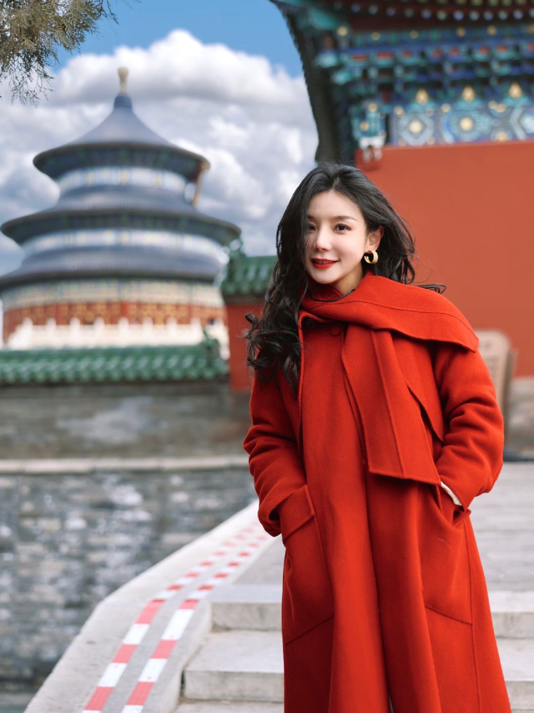 她和深秋一样清冷❄️｜天坛打卡机位