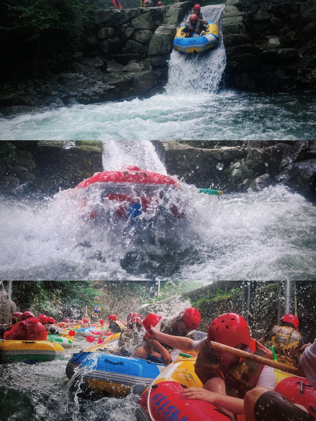 将军关漂流🚣🏻全程不用桨全靠浪