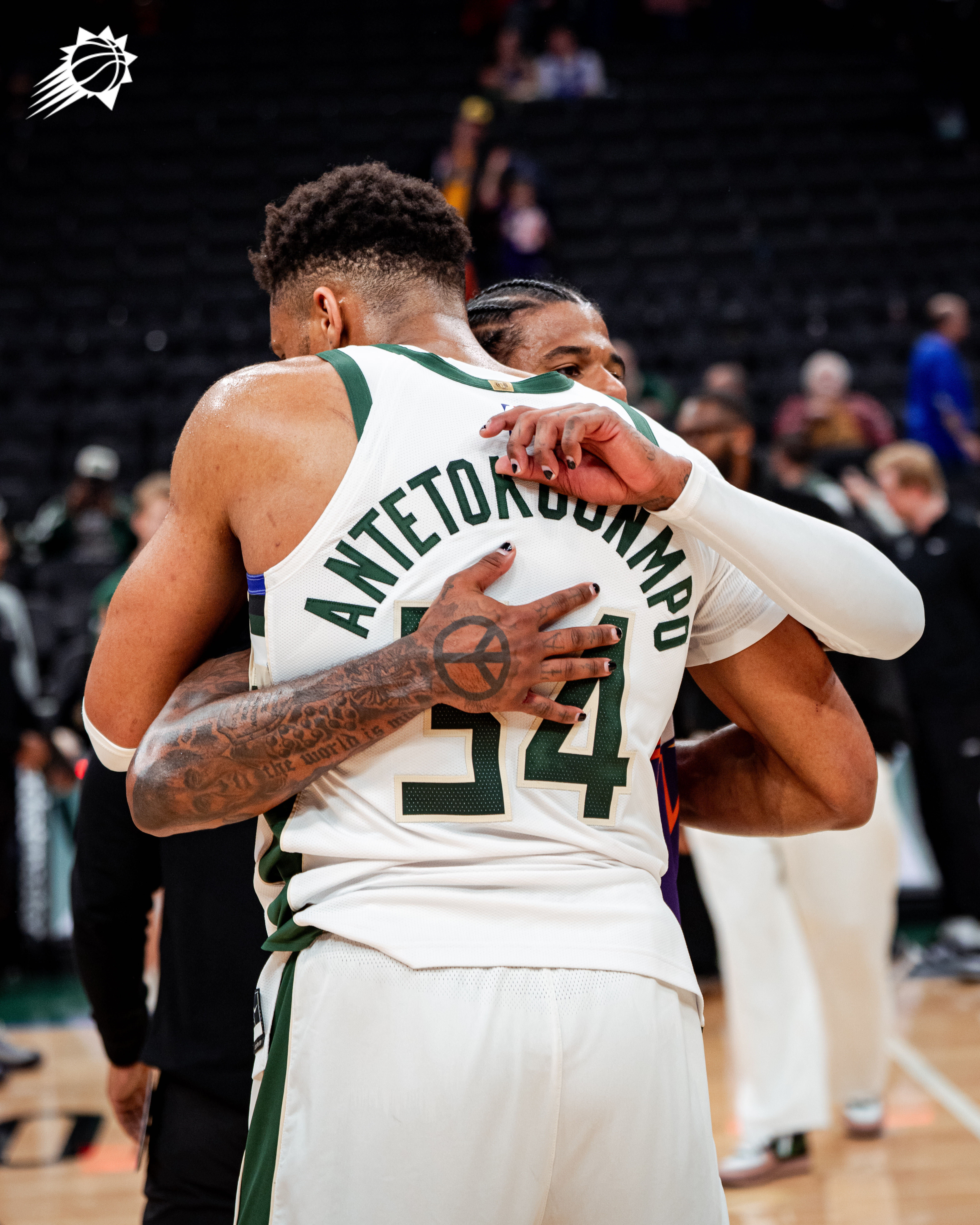 赛后 📸 菲尼克斯太阳 ｜太阳vs雄鹿 ｜旭日东升