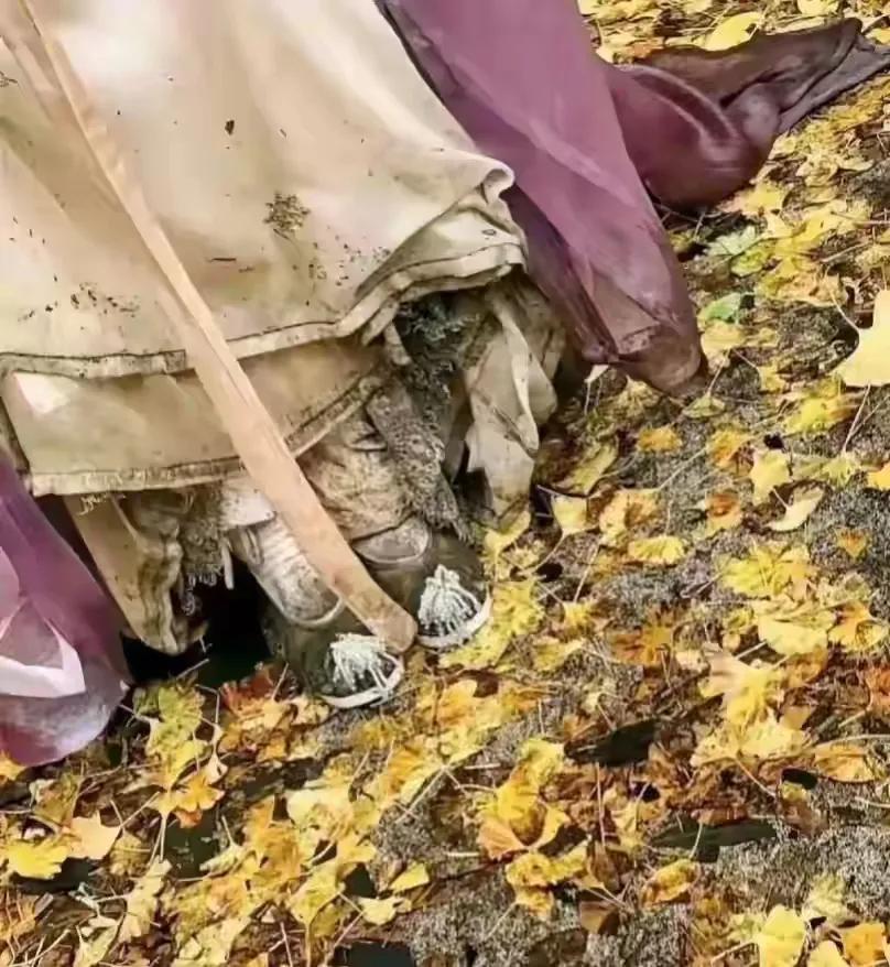 据说古代人没衣服穿，就一套衣服，谁出门谁穿，那这种情况怎么处理？#不像皇后像妃子