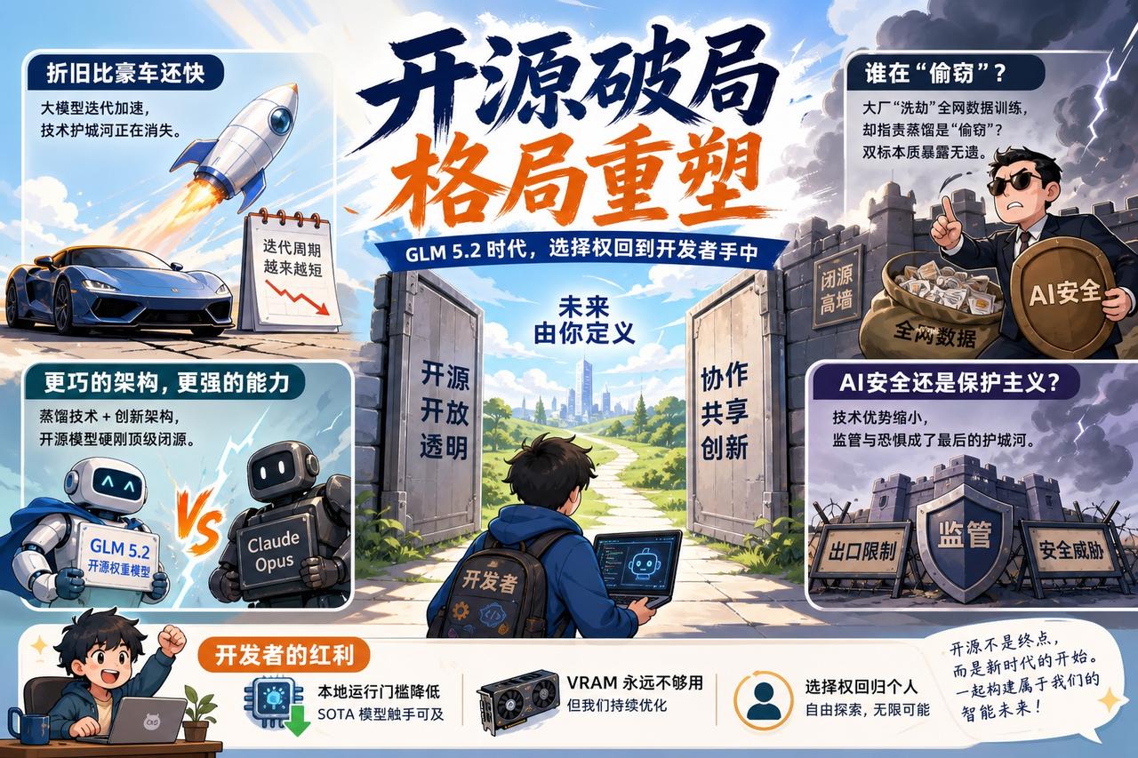 【“危险”的真相：当中国模型撞击硅谷的IPO大门】

最近 GLM 5.2 的表
