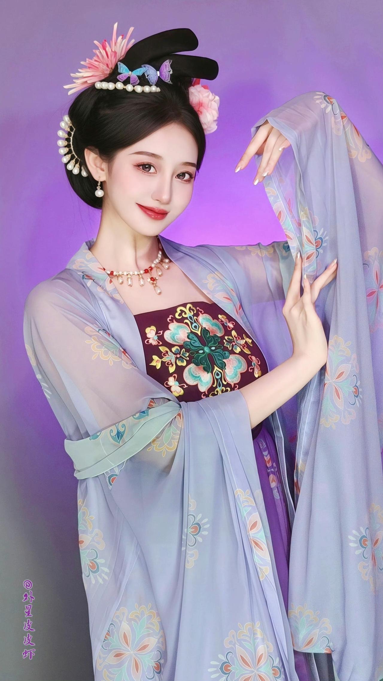 春日生活打卡季美女外星皮皮虾穿搭写真