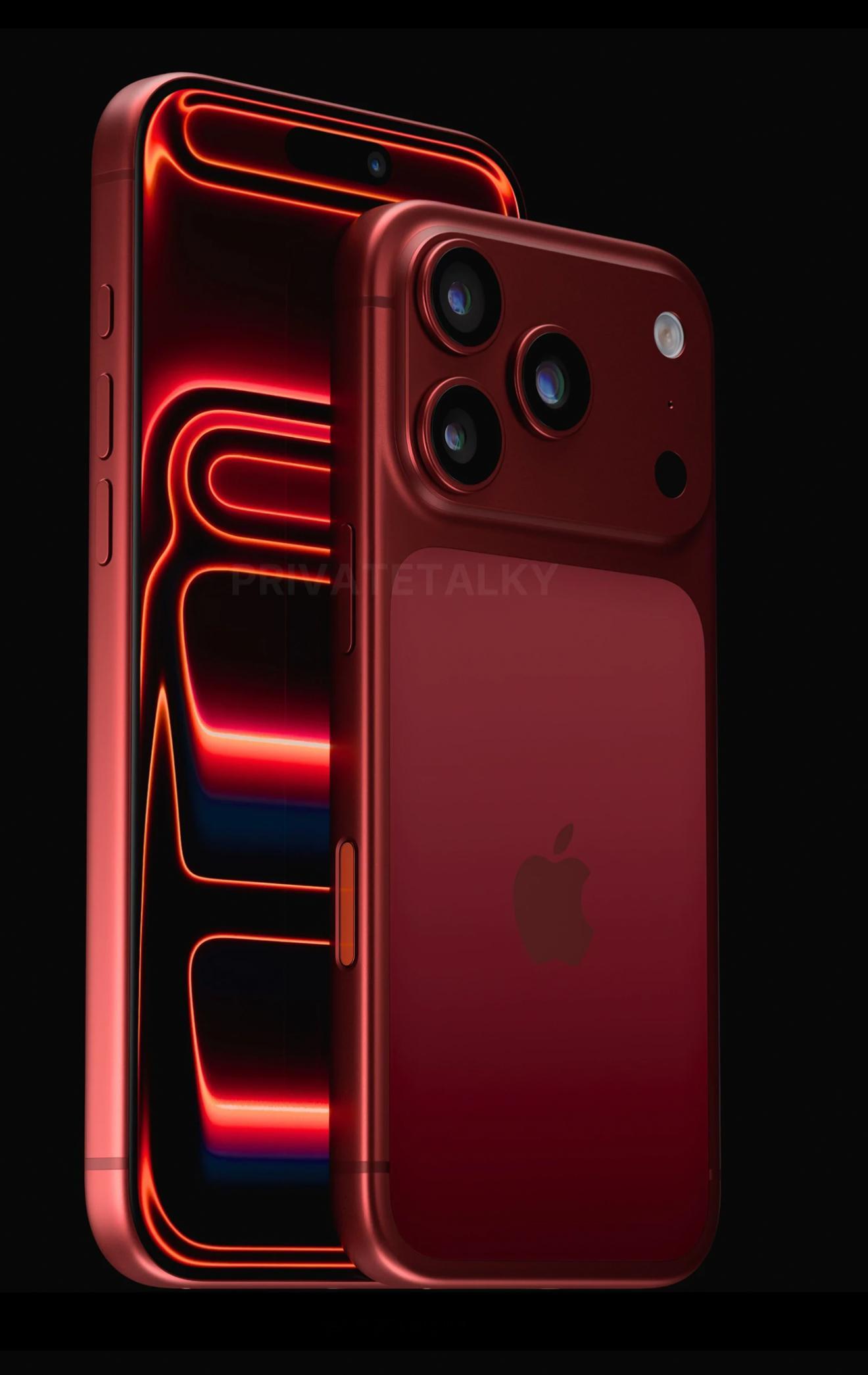 iPhone18Pro深红色符合苹果产品的更新规律，外观不变的情况下，颜色来调。