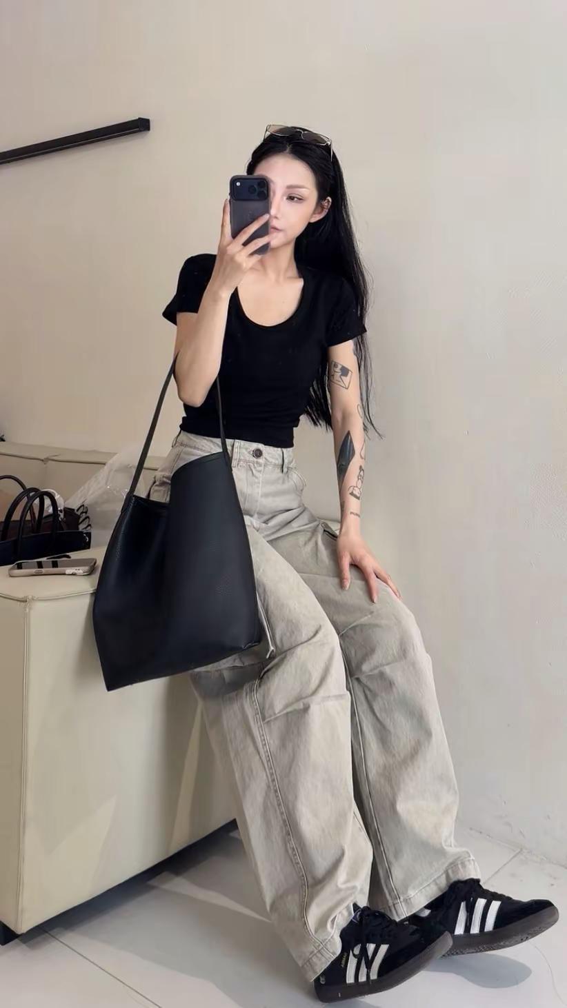 这条裤子太帅了吧工装裤 随性chill