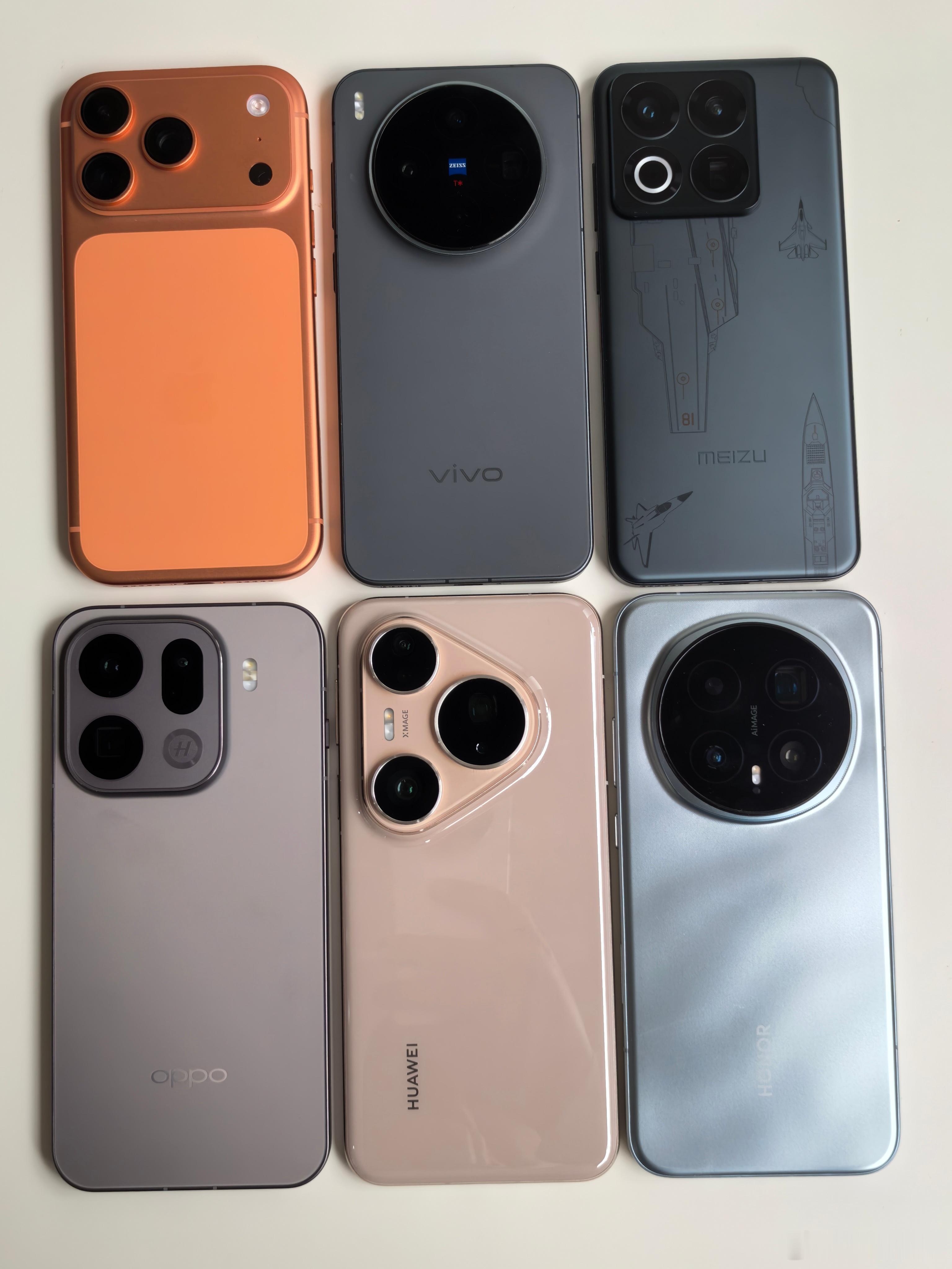 基本集齐了今年的旗舰手机，如果是你，会选择哪款，为什么？有点东西 ​​​