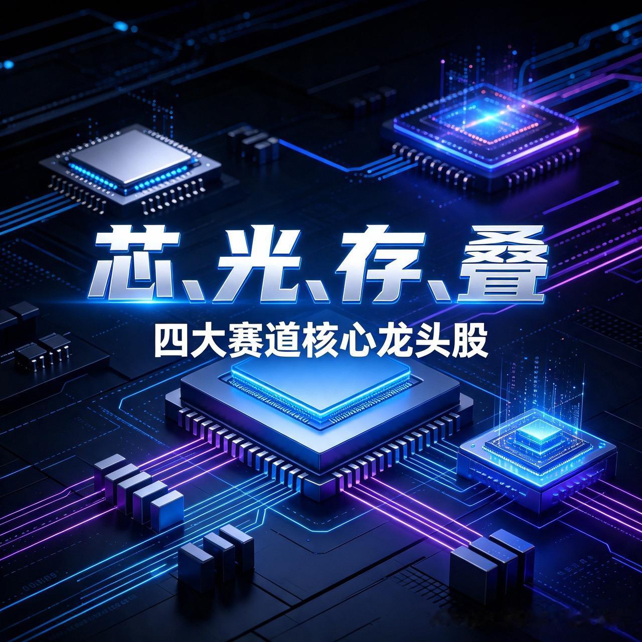 “芯、光、存、叠”四大赛道核心龙头股

一、芯（AI算力芯片）

1.  海光信