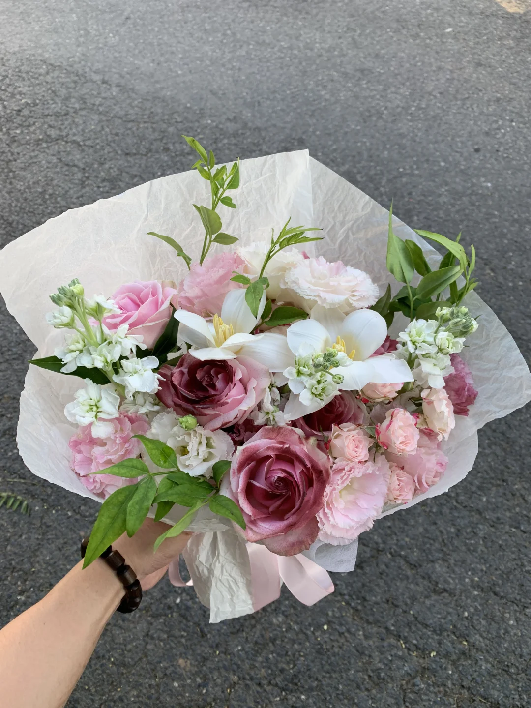 大连花店｜是粉色系花束哦💐