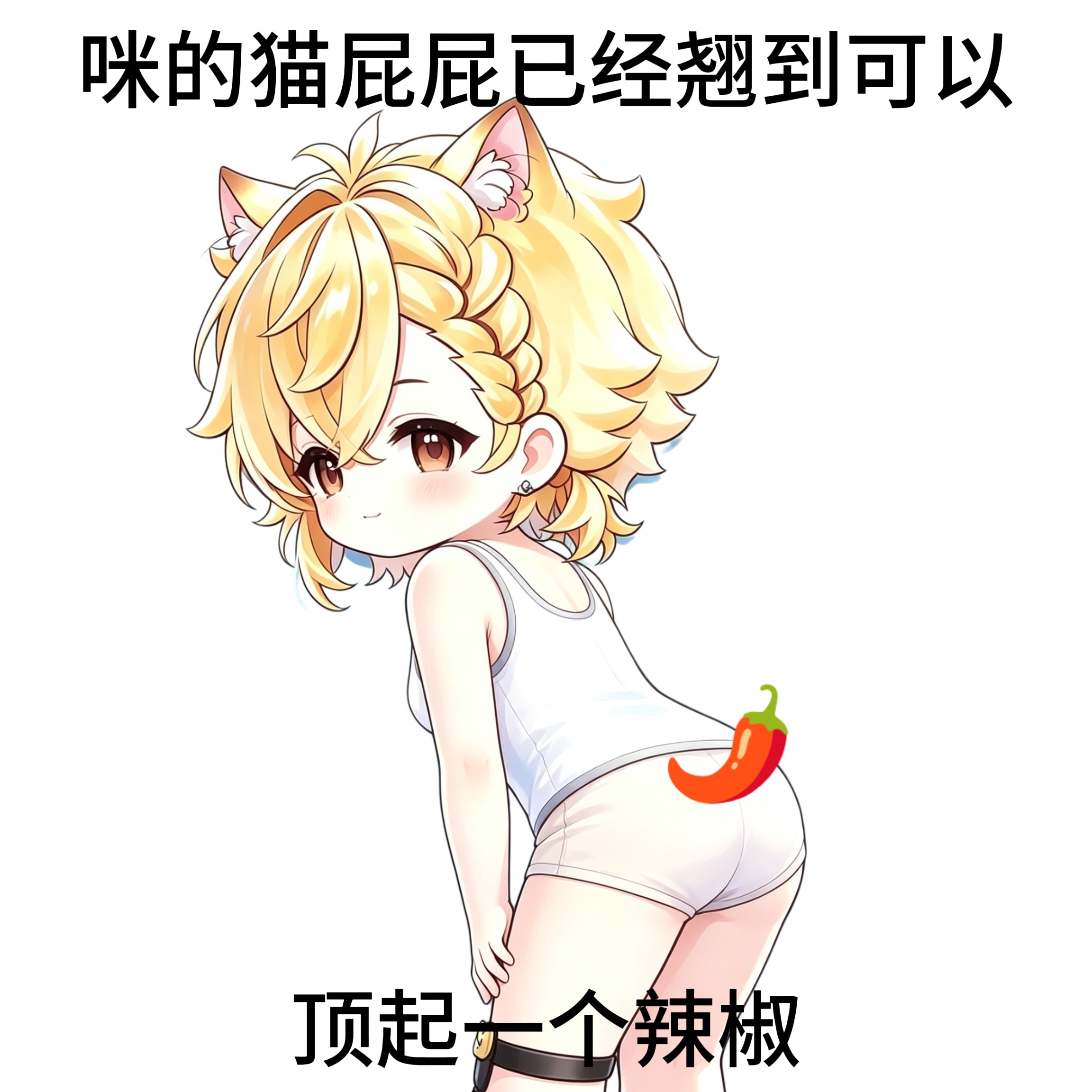 给自己定制大全套，势必要把猫儿的屁屁辣冒烟儿