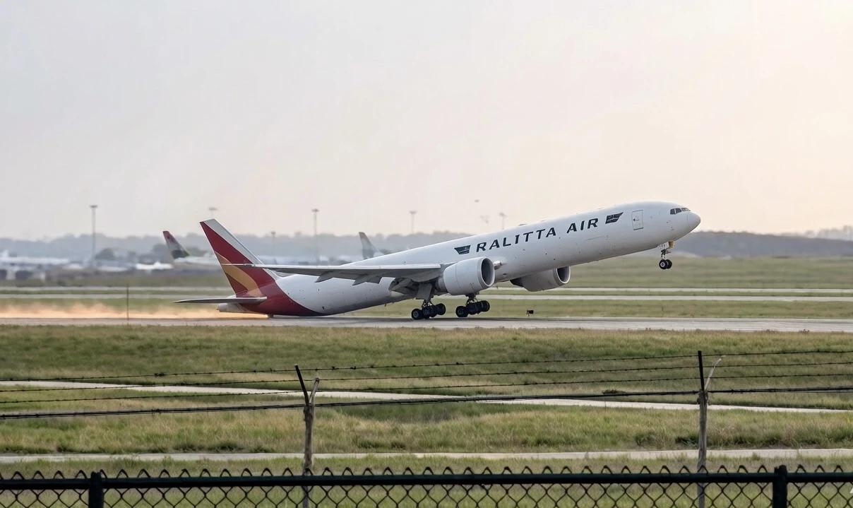 777-300ERSF货机（客改货）首次发生擦尾事故！当地时间7月19日晚间，一