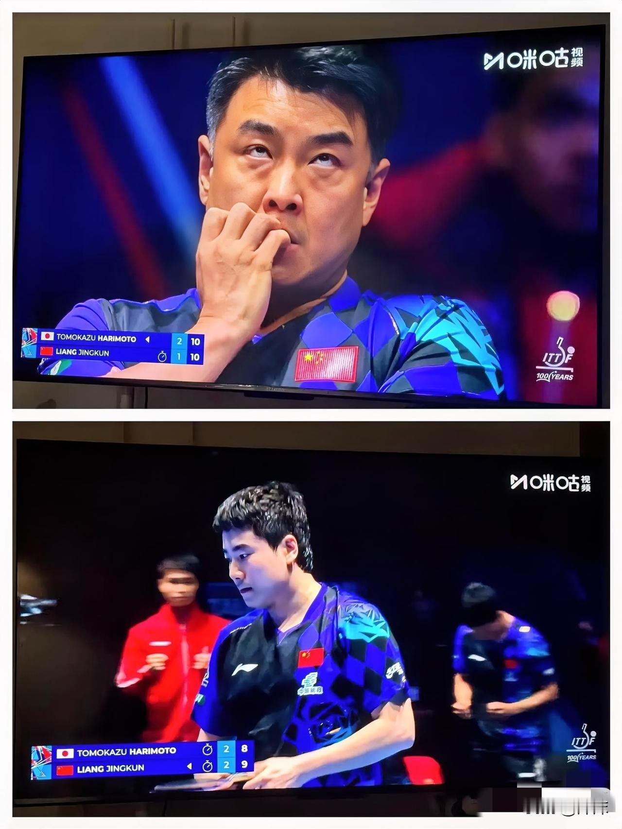 张本智和现在估计肠子都悔青了 ，他千不该万不该，就是不该在决胜局，自己大比分8: