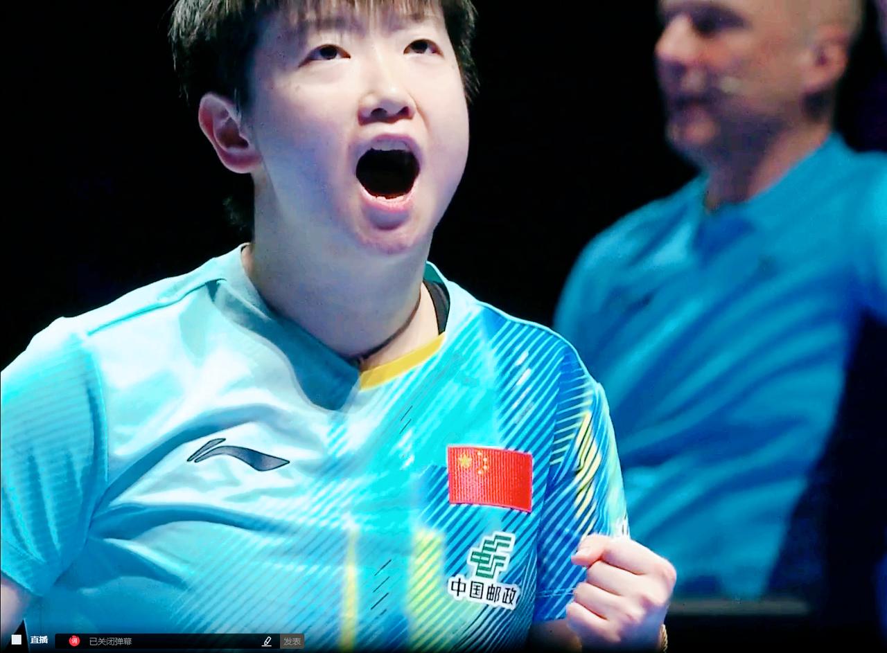 孙颖莎4:2拿下蒯曼的关键是什么？
最后一局就能看出来了。

这场球打了70分钟