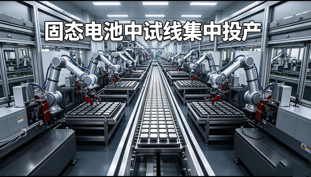 固态电池中试线，集体爆发！

10月13日，广州巨湾技研宣布吉瓦时级全固态电池产