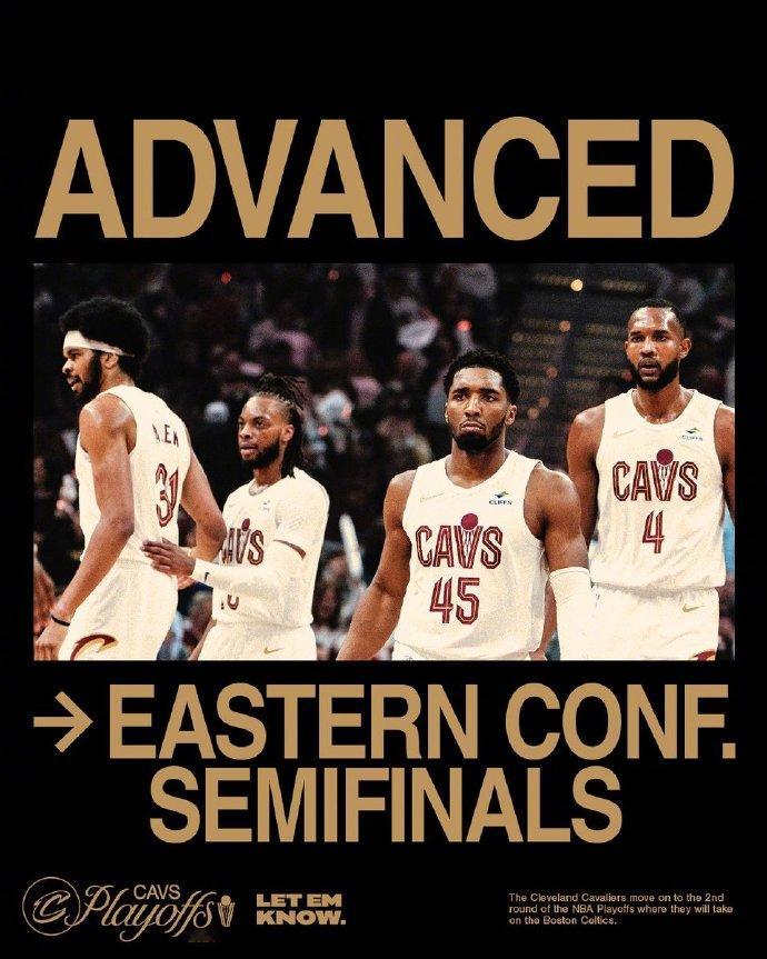 #骑士4比3魔术##米切尔太硬了##米切尔39分# ​​​向次轮进军了 ​​​