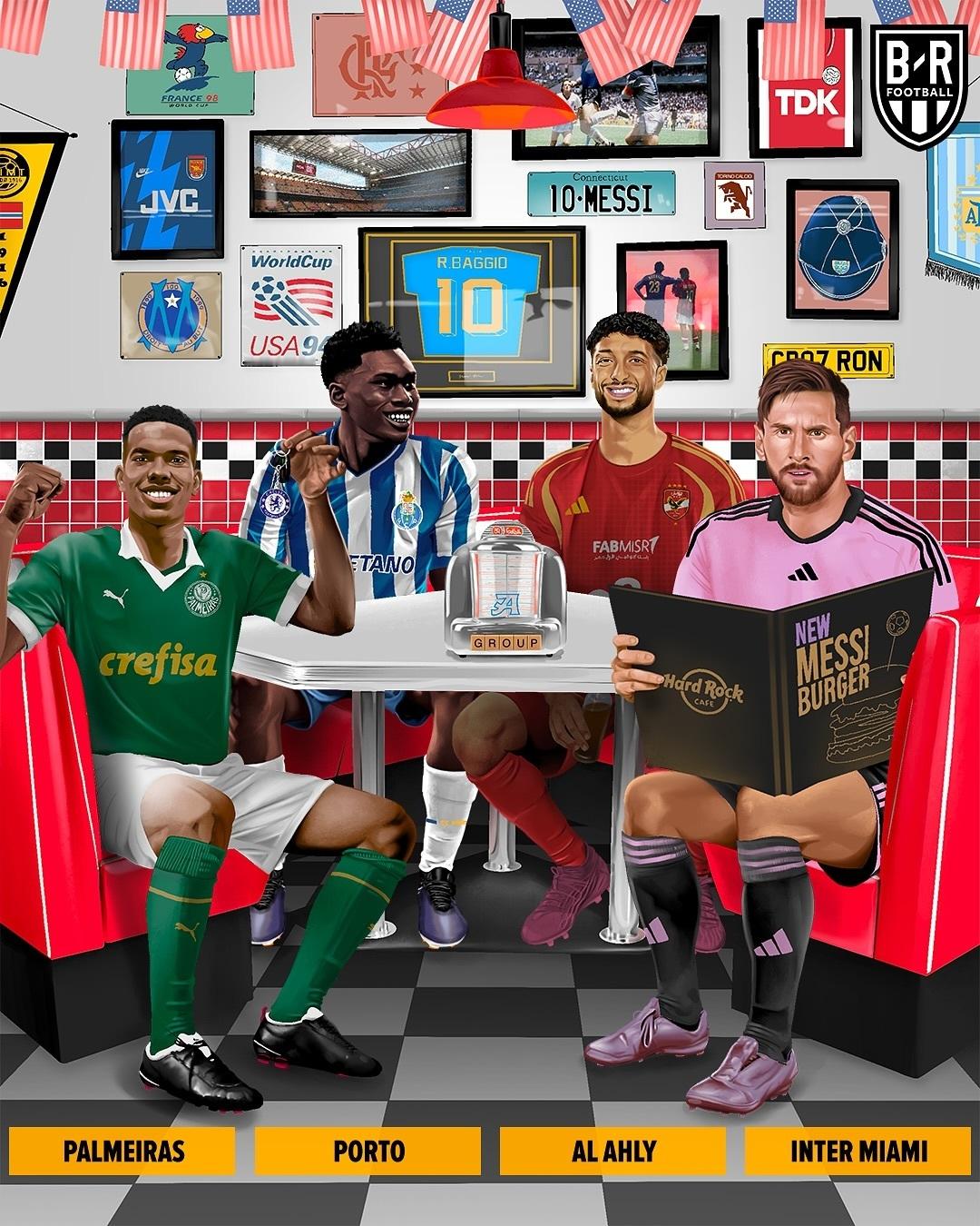 🎨B/R：      2025世俱杯  抽签揭晓🌍🏆💡你看好的球队？💡