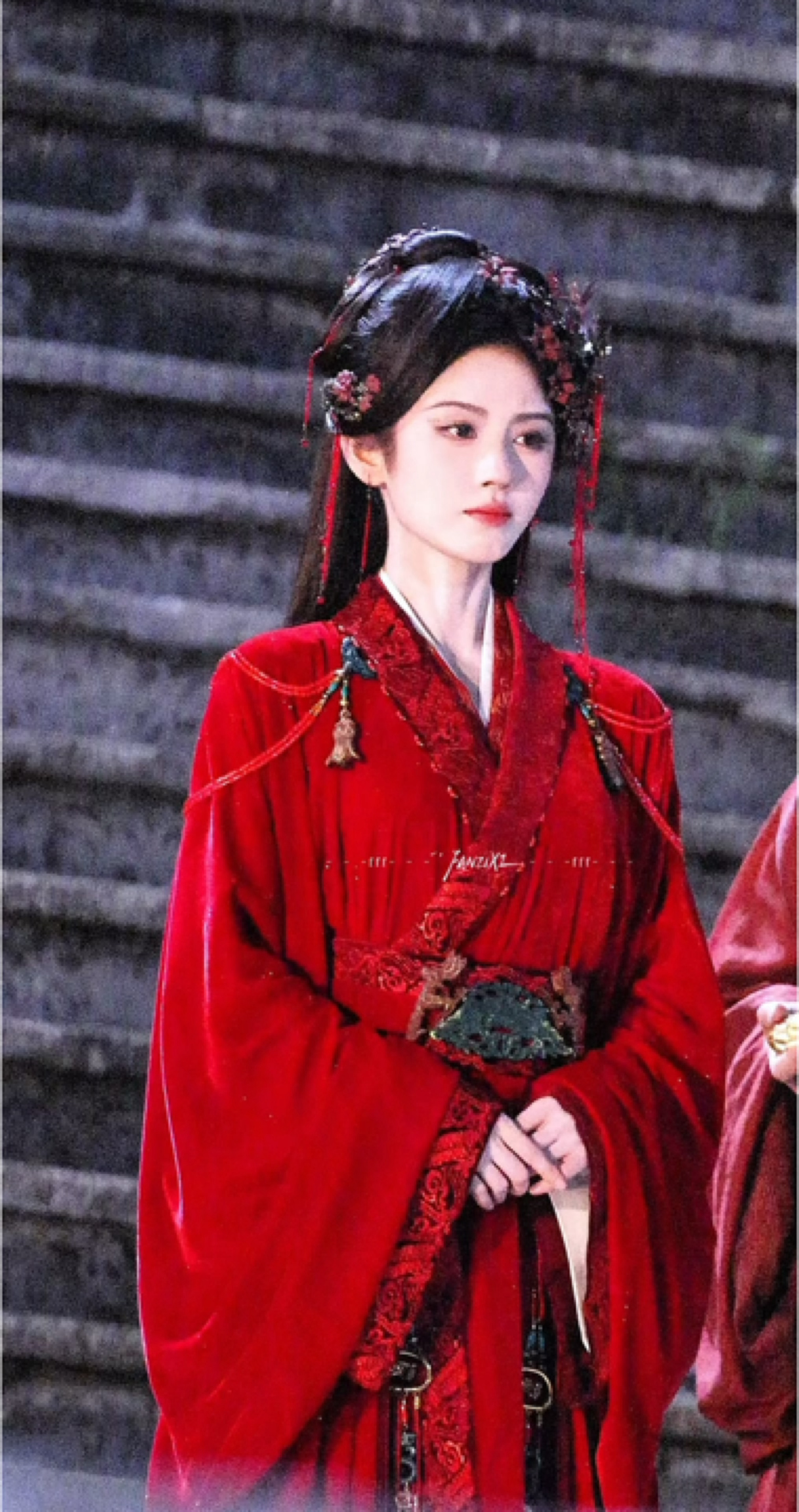鞠婧祎 x 万花世界丨拜倒在国师大人的裙摆之下🥵 鞠婧祎请客郭敬明剧组