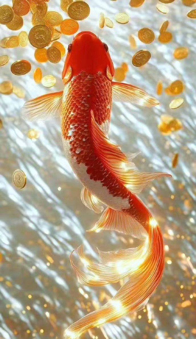 天赐横财，锦鲤开运，该你翻身转运了 