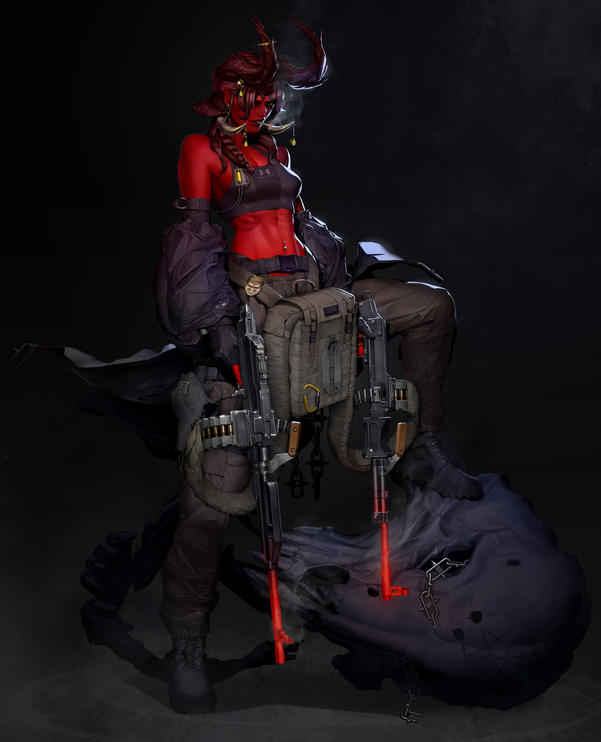 红魔特战队员by Jin kwang Park 