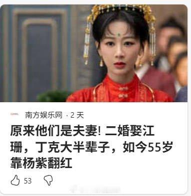 丁克大半辈子去，如今55岁靠杨紫翻红 