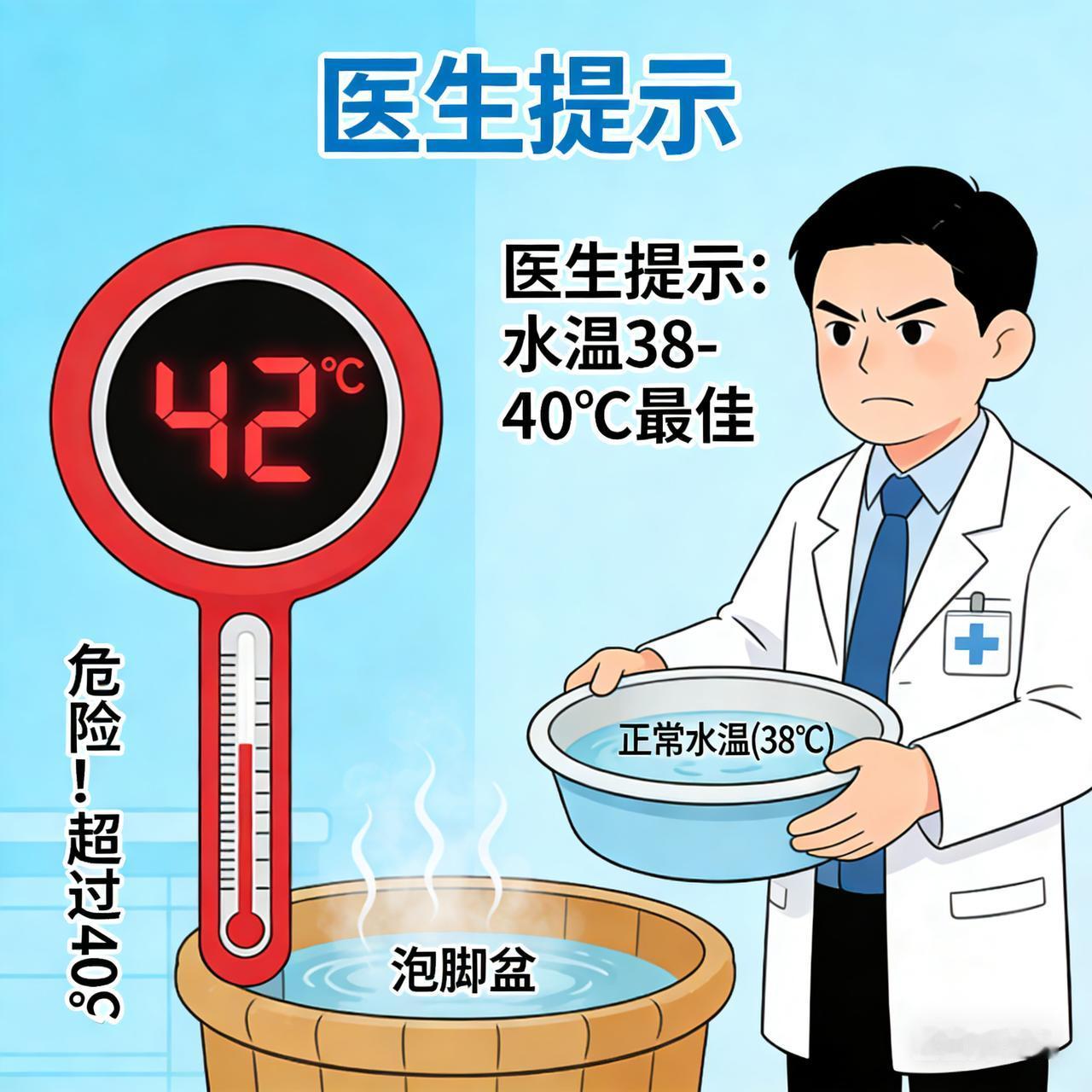 泡脚水温超过 40℃危险！医生教你科学洗脚方法
这是一版经过深度润色、更具爆款潜