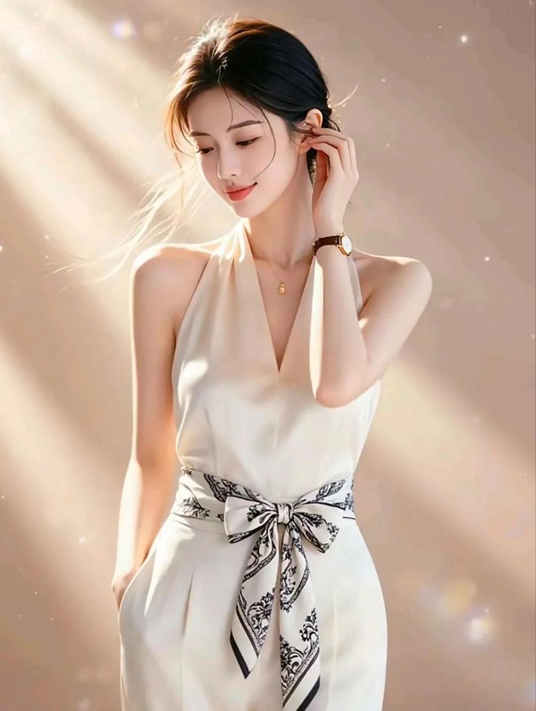 绝美的女人，国色天姿!
国色天姿美女照