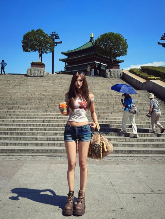 被热晕在40度的西安