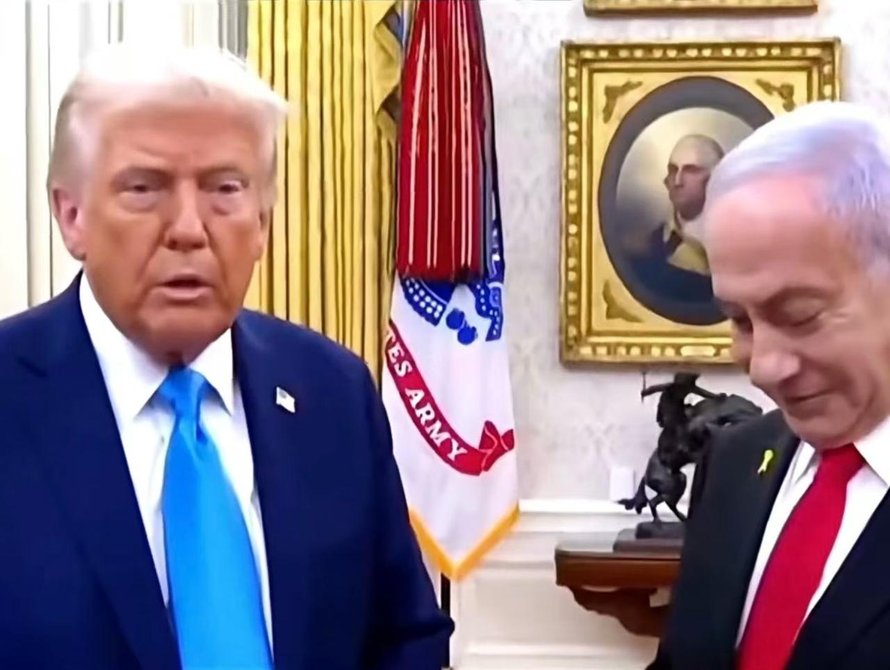 🇺🇸☎️🇮🇱
美以领导人，今天通话

Trump介绍了美军在海湾地区的行