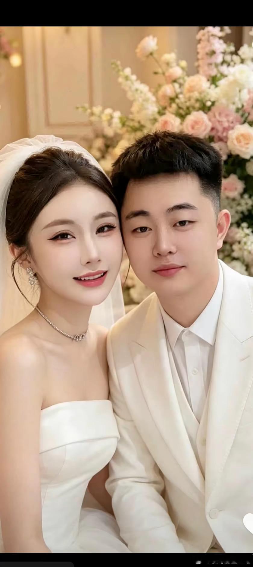 粉丝祝福巴扎黑和刘黑子、不再是单身。早生贵子生个双胞胎。