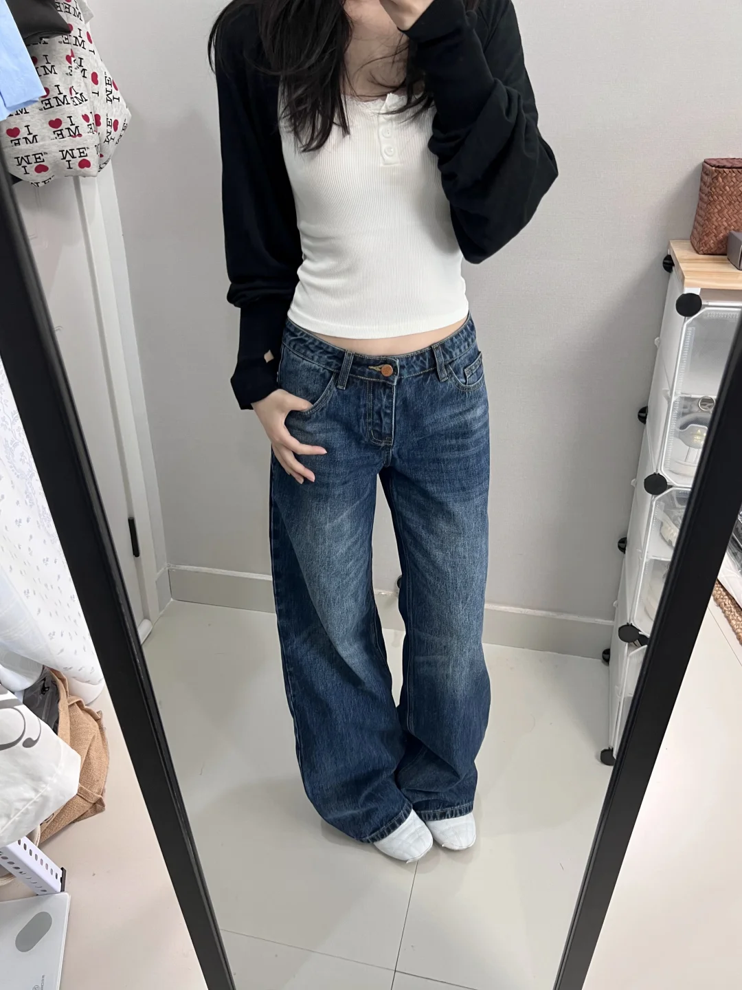 我爱罩衫！好显瘦