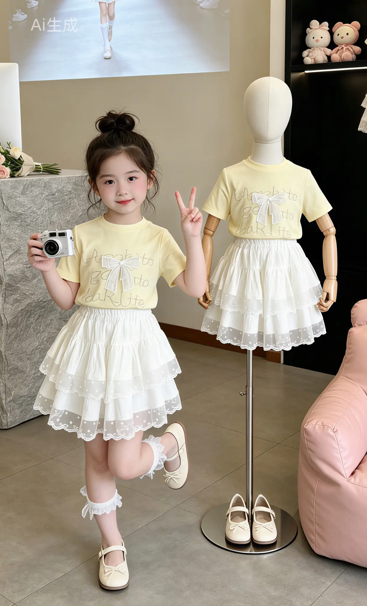 骗你生女儿 儿童套装夏季 童装